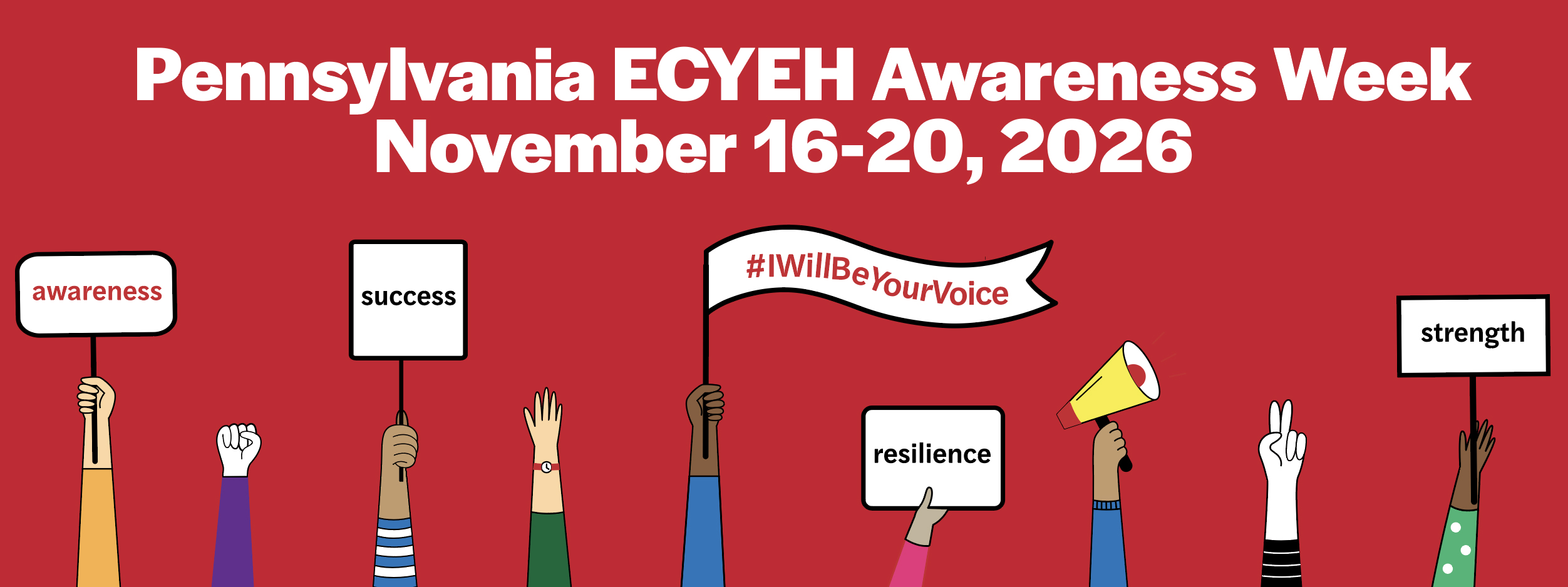 2026 PA ECYEH Awareness Week webbanner art